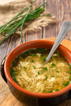 Keto Egg Drop Soup