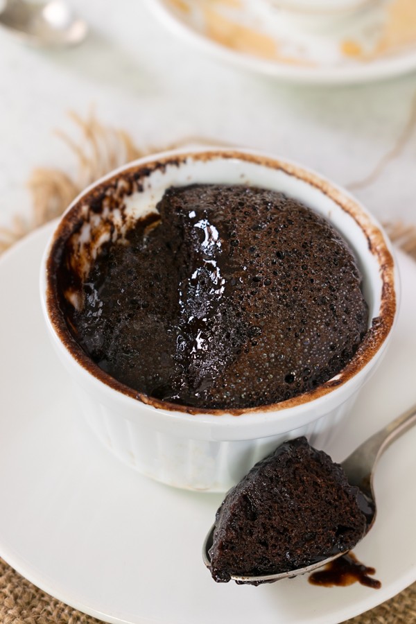 Low Carb 3 Ingredient Mug Cake