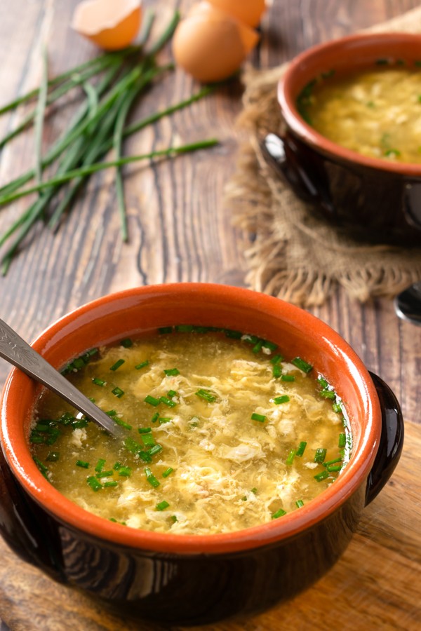 Low Carb Egg Drop Soup