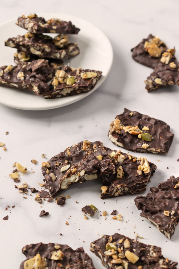 Keto Chocolate Bark Recipe