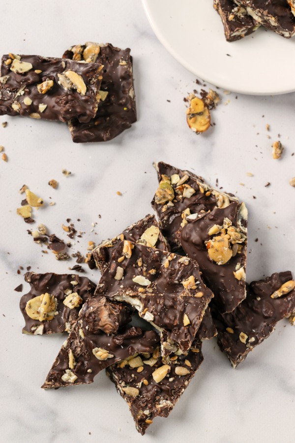 Low Carb Chocolate Bark