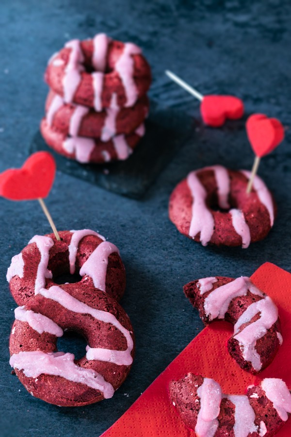 Keto Red Velvet Donuts