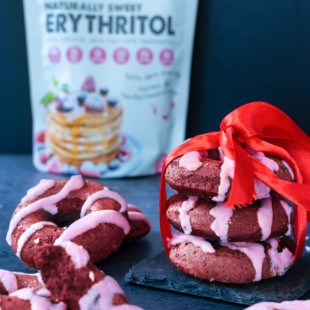 Low Carb Red Velvet Donuts