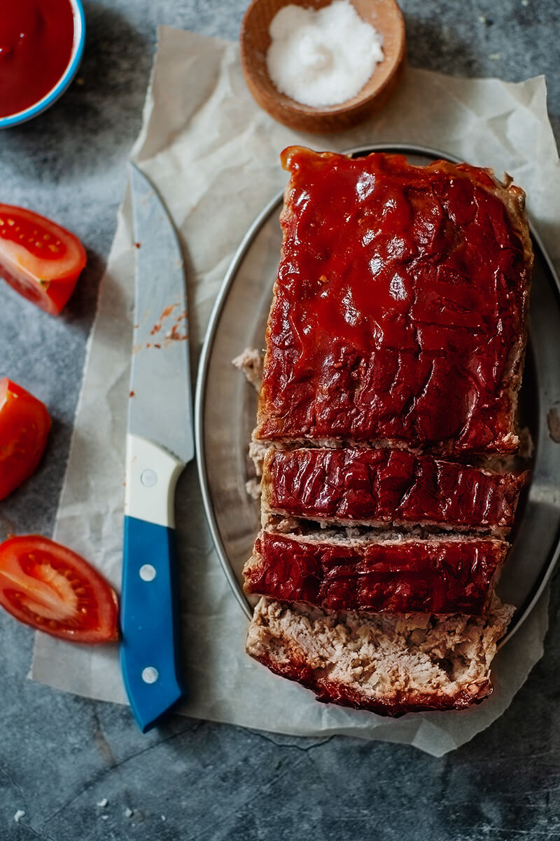 Low Carb Slow Cooker Meatloaf