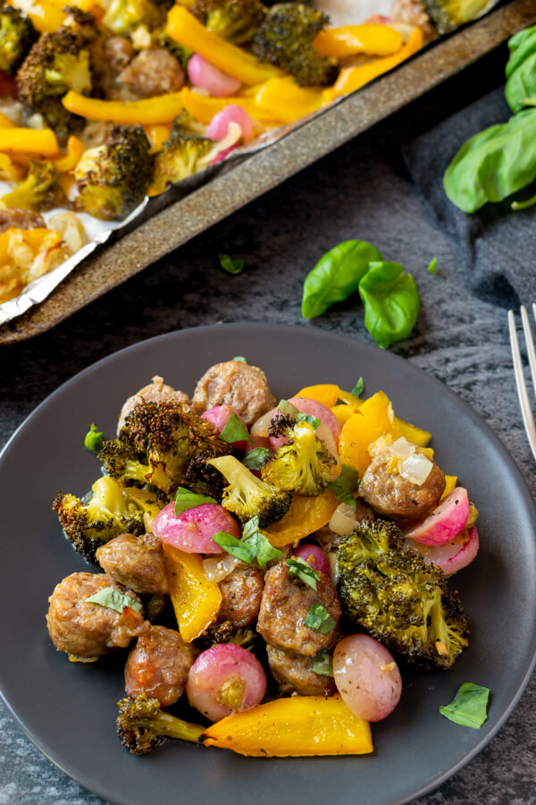 Sausage Sheet Pan Dinner