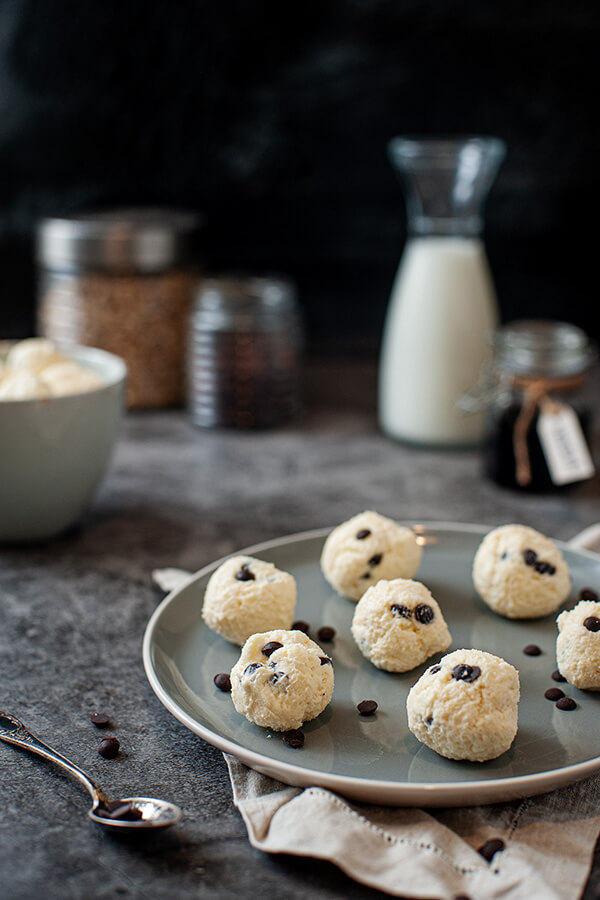 Low Carb Cookie Dough Fat Bombs