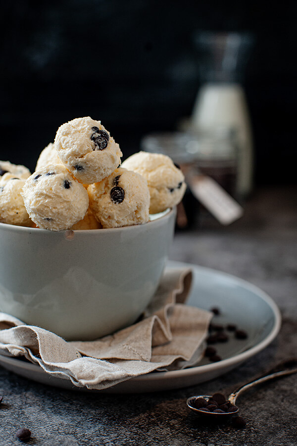 Keto Cookie Dough Fat Bombs